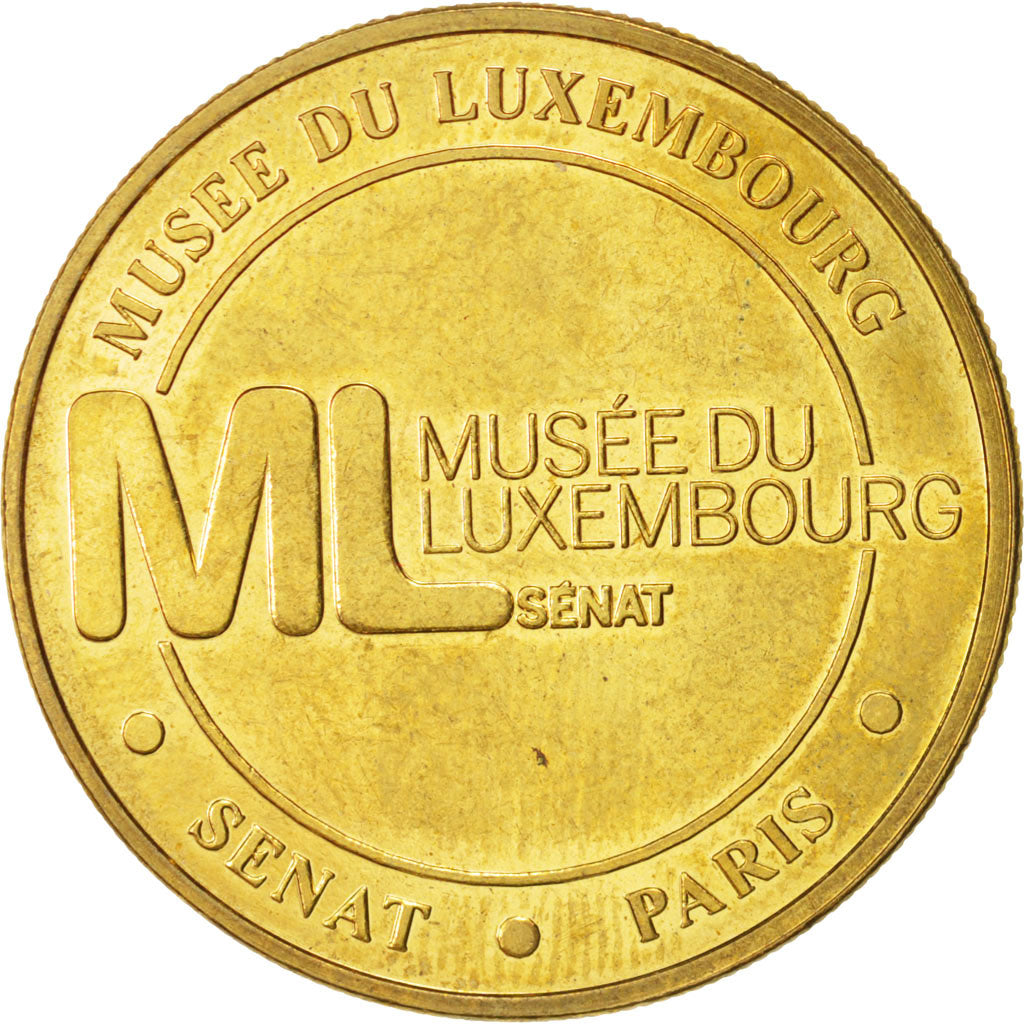 France, Tourist Token, Musée du Luxembourg, Sénat, Token, M...