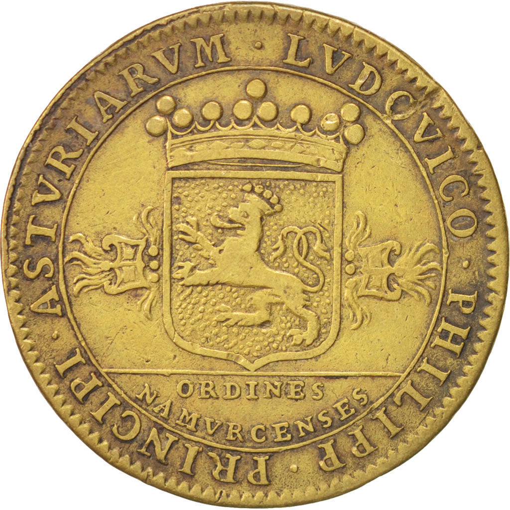 Belgium, Belgium, Token, 1707, AU(50-53), Brass, 29