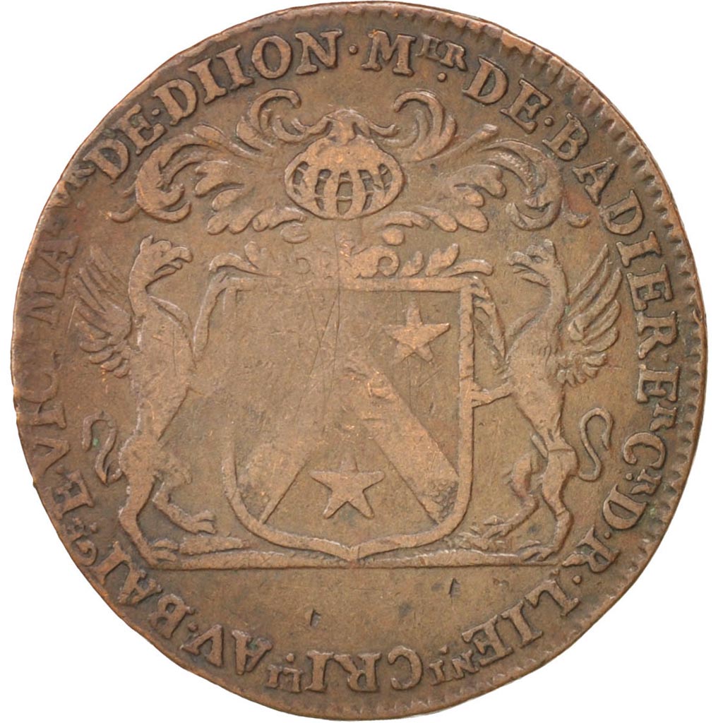 Frankreich, Token, Royal, 1686, SS+, Kupfer