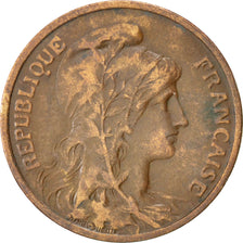 FRANCE, Dupuis, 5 Centimes, 1910, Paris, KM #842, VF(20-25), Bronze, 25.1,...