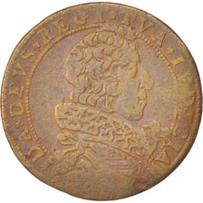 France, Token, Royal, Louis XIII, EF(40-45), Copper