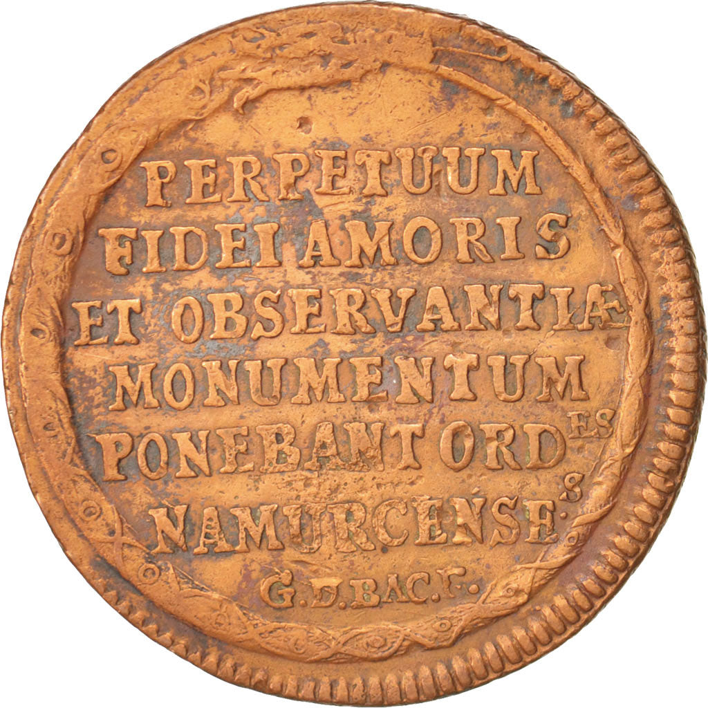 Netherlands, Austrian Netherlands, Namur, Maximilian II of Bavaria, Token