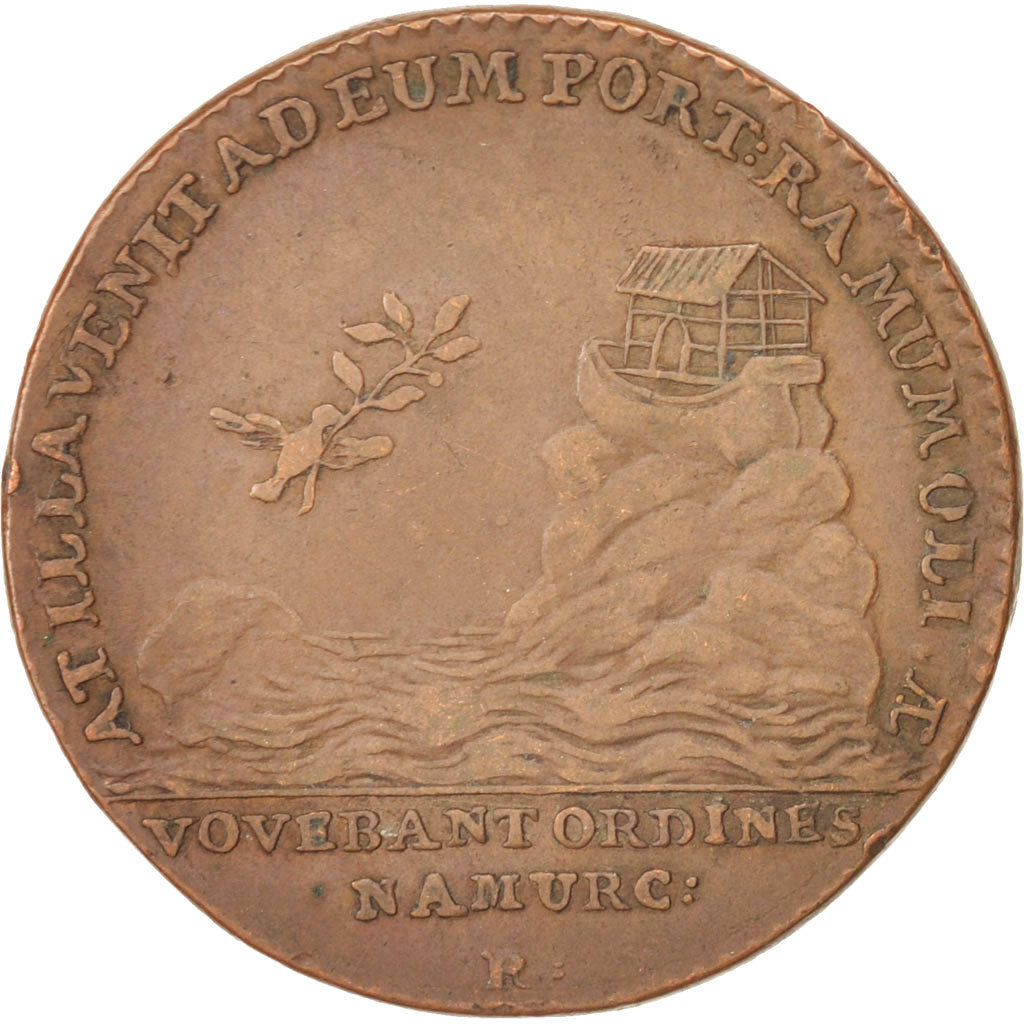 Netherlands, Dutch Republic, Namur, Marie-Theresa, Token, 1763, AU(50-53)