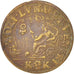 France, Royal, Token, EF(40-45), Brass, 28