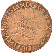 Spain, Spanish Netherlands, Lille, Token, 1575, EF(40-45), Copper, 29