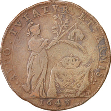 France, Token, 1648, VF(30-35), Copper