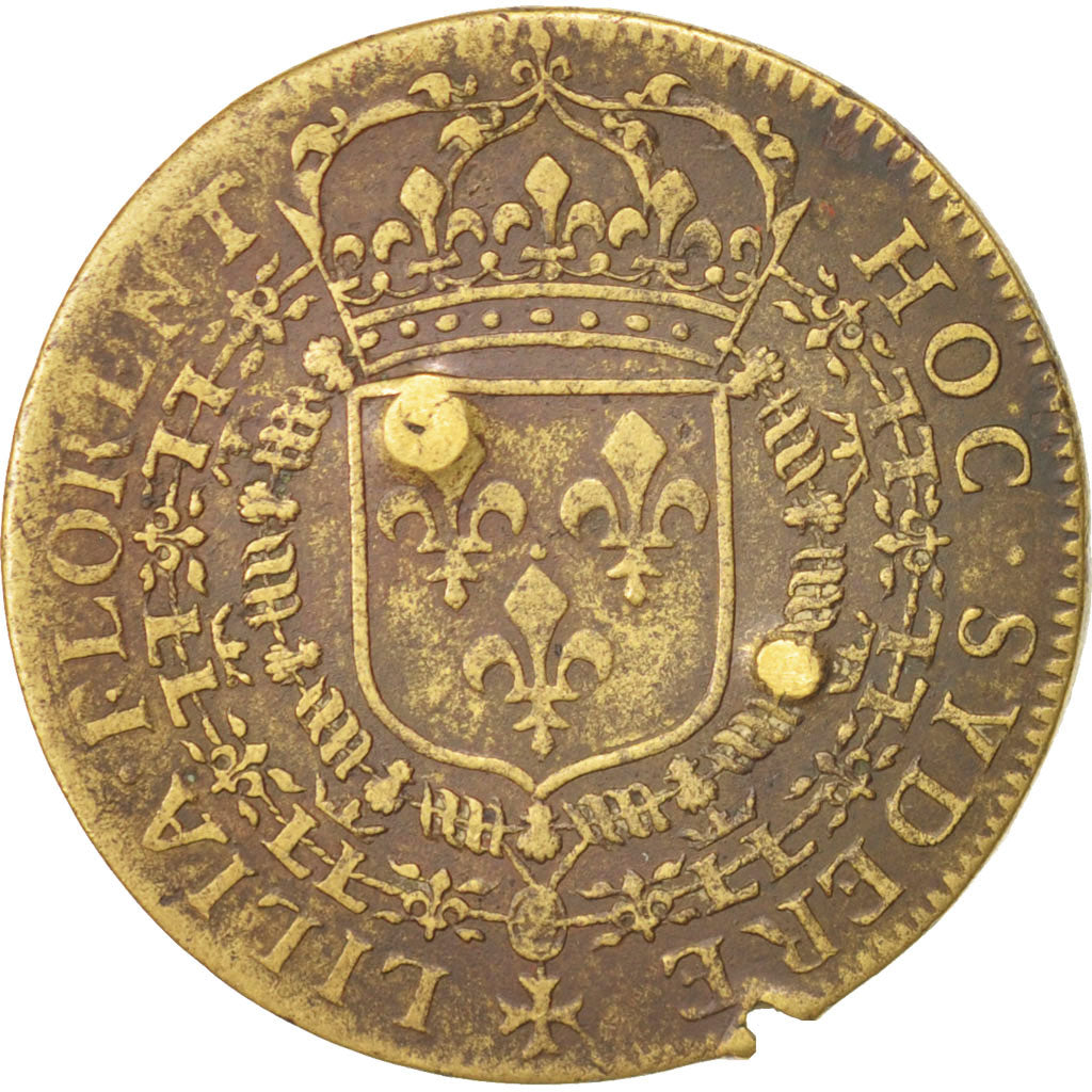 Frankreich, Token, Royal, Louis XIV, SS, Messing