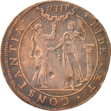 Netherlands, Dutch Republic,  Token, 1596, AU(55-58), Copper, 28
