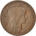 Moneta, Francja, Dupuis, 5 Centimes, 1915, EF(40-45), Bronze, KM:842