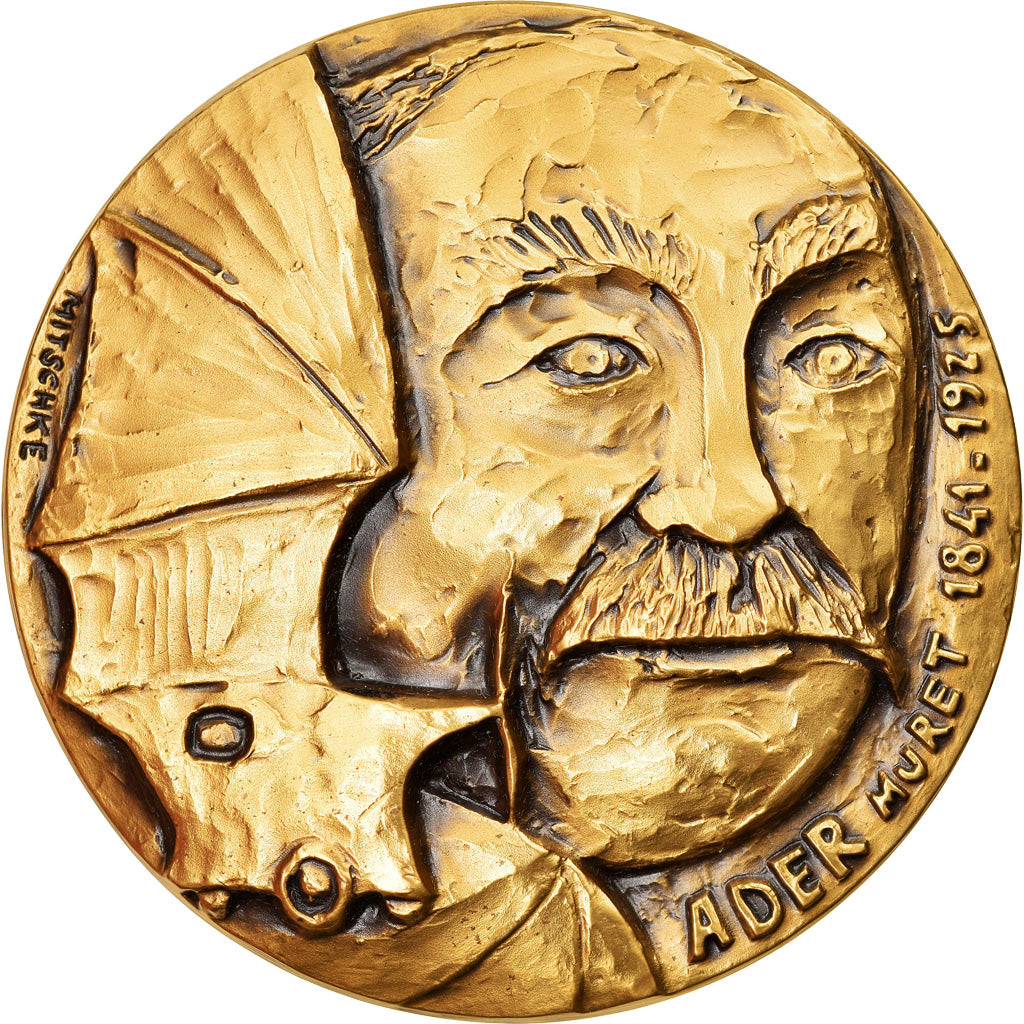 France, Médaille, Ader Muret, Centenaire du Premier Décollage d'un Avion à