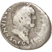 Vespasian, Denarius, 75, Roma, VG(8-10), Silver, RIC:772