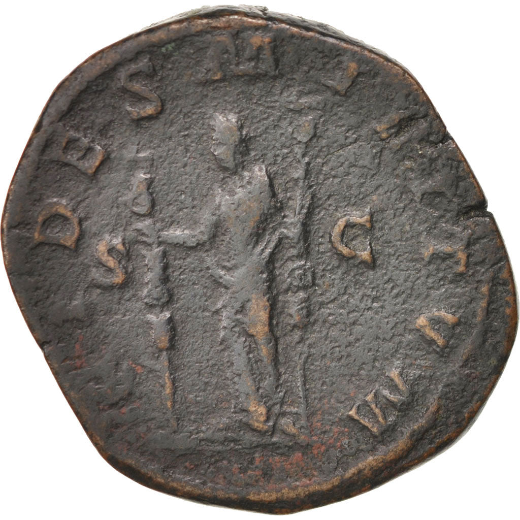 Maximinus I, Sestertius, 236, Roma, VF(30-35), Copper, RIC:43