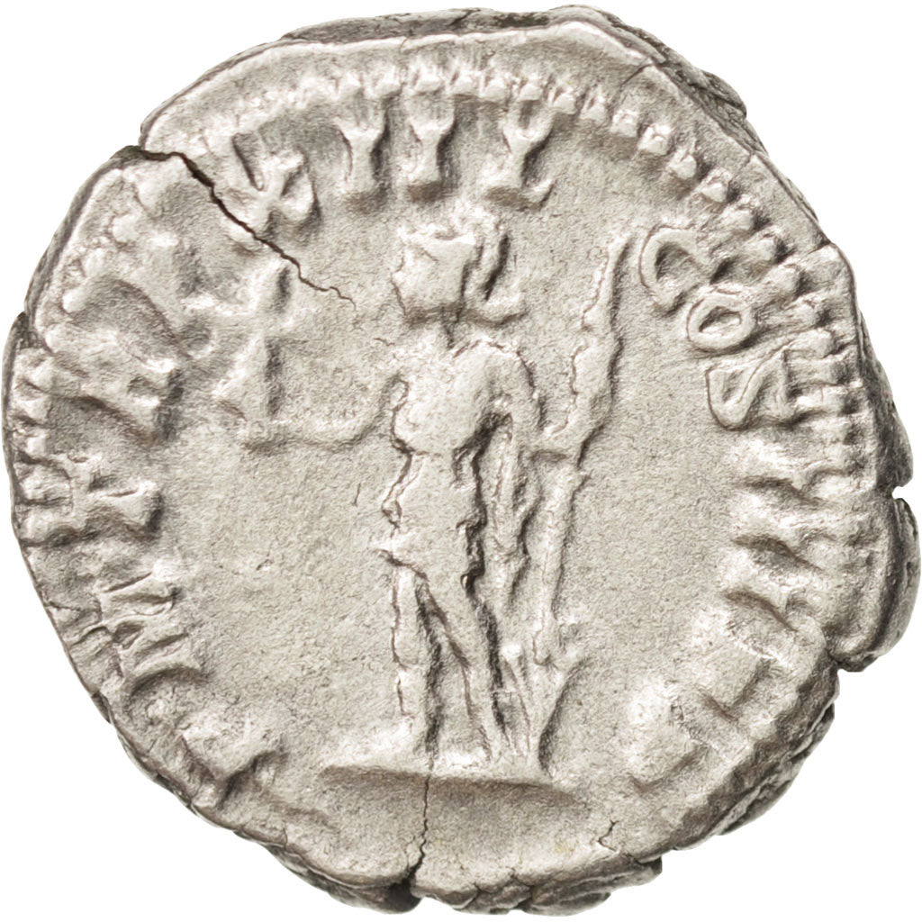 Septimius Severus, Denarius, 205, Roma, VF(30-35), Silver, RIC:197