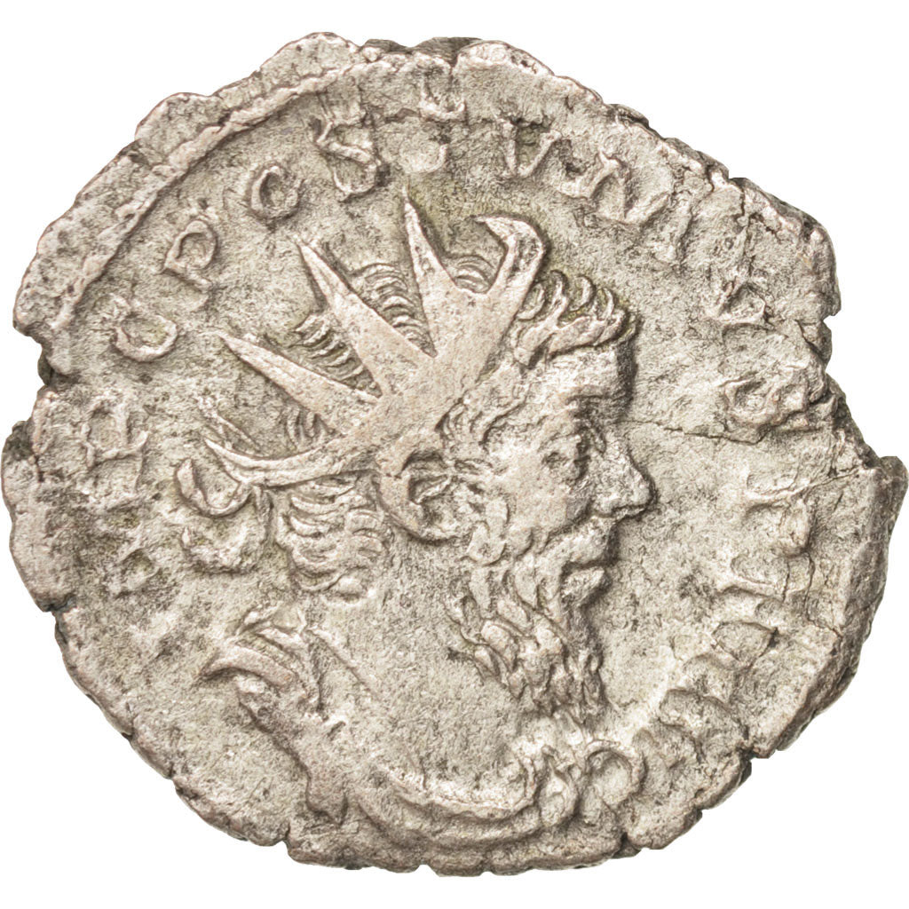 Münze, Postumus, Antoninianus, 263, Trier, S+, Billon, RIC:75