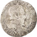 France, Demi Franc, 1589, Amiens, VF(20-25), Silver, Duplessy:1131, Sombart:4716