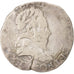 France, Demi Franc, 1589, Amiens, VF(20-25), Silver, Duplessy:1131, Sombart:4716