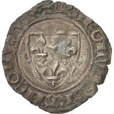 Moneda, Francia, Blanc Guénar, Tournai, BC+, Vellón, Duplessy:377C, Ciani:509