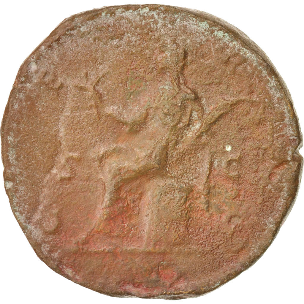 Faustina II, Sestertius, 161-175, Roma, VF(20-25), Copper, RIC:1620