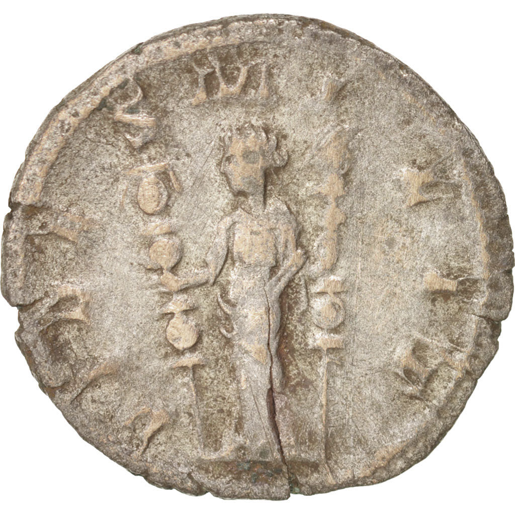 Moneda, Philip I, Antoninianus, 244, Roma, BC+, Vellón, RIC:32