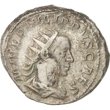 Coin, Philip II, Antoninianus, 246, Roma, VF(30-35), Billon, RIC:218