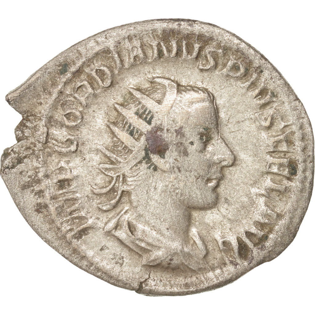 Coin, Gordian III, Antoninianus, 244, Roma, VF(20-25), Billon, RIC:149