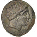 Monnaie, Bronze Unit, 346-336, Amphipolis, TTB+, Bronze