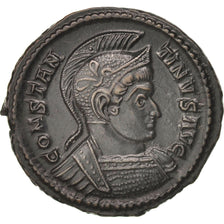 Constantine I, Nummus, 323, Trier, SPL+, Rame, RIC:389