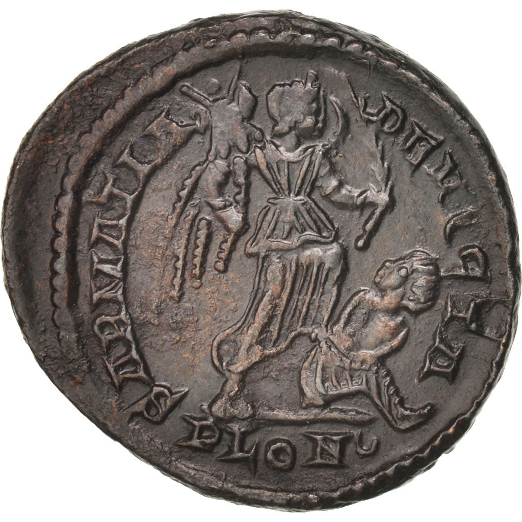 Constantine I, Follis, 324, London, MS(63), Copper, RIC:289