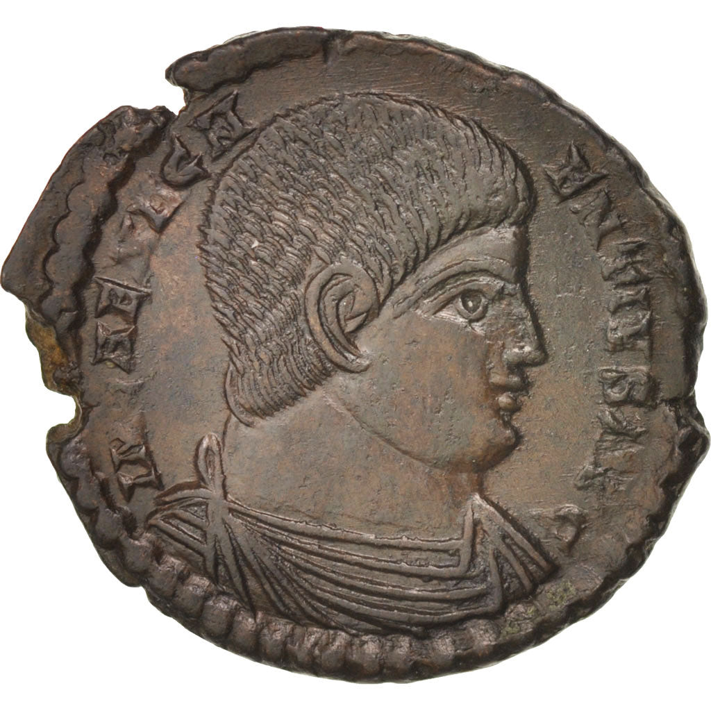 Münze, Magnentius, Maiorina, 350, Trier, UNZ, Kupfer, RIC:264