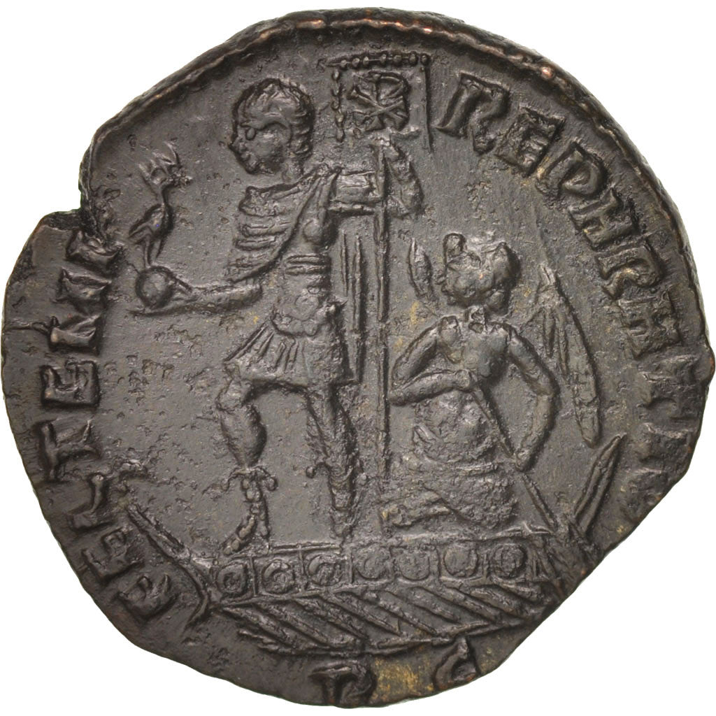 Munten, Constans, Maiorina, 350, Roma, UNC-, Koper, RIC:121