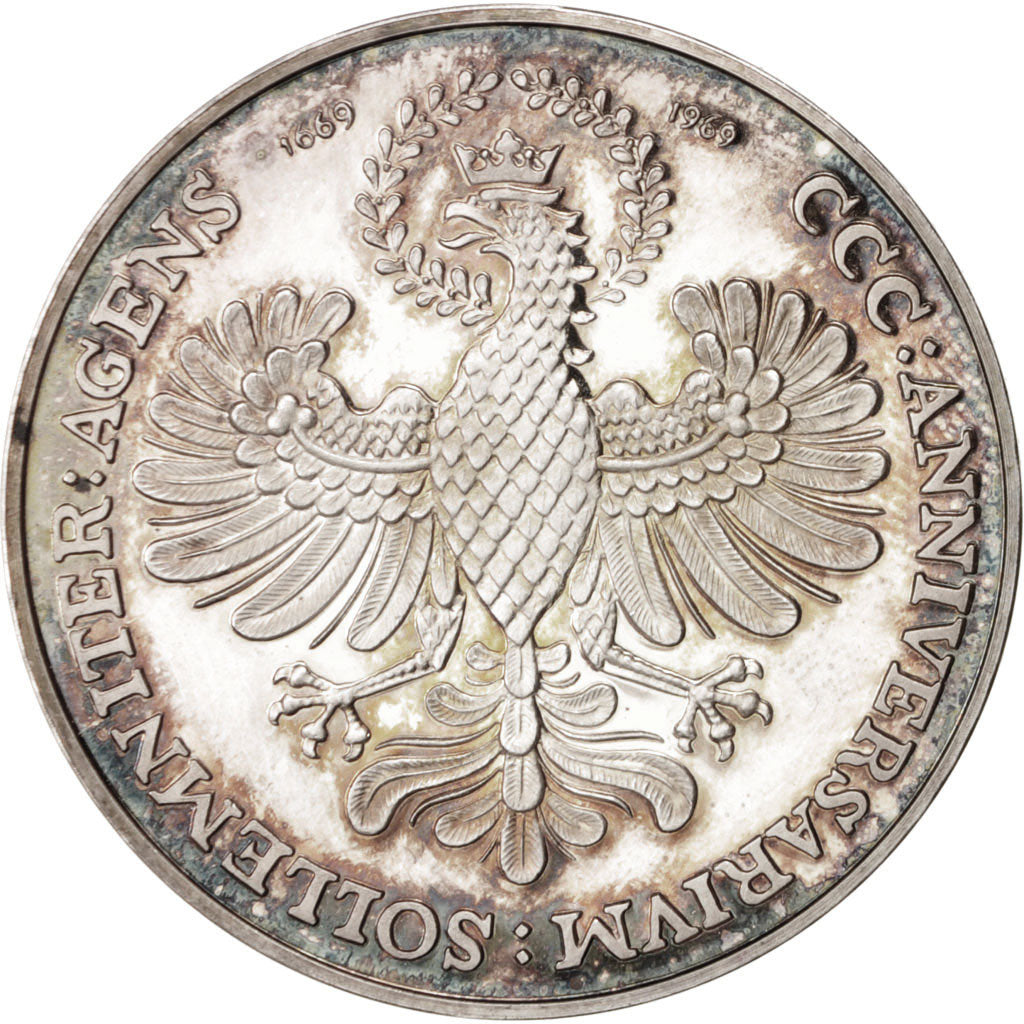 Germany, History, Medal, 1969, MS(63), Silver, 43