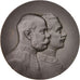 Austria, Franz Joseph & Wilhelm II, Medal, 1914-1918, AU(55-58), Tin, 50mm