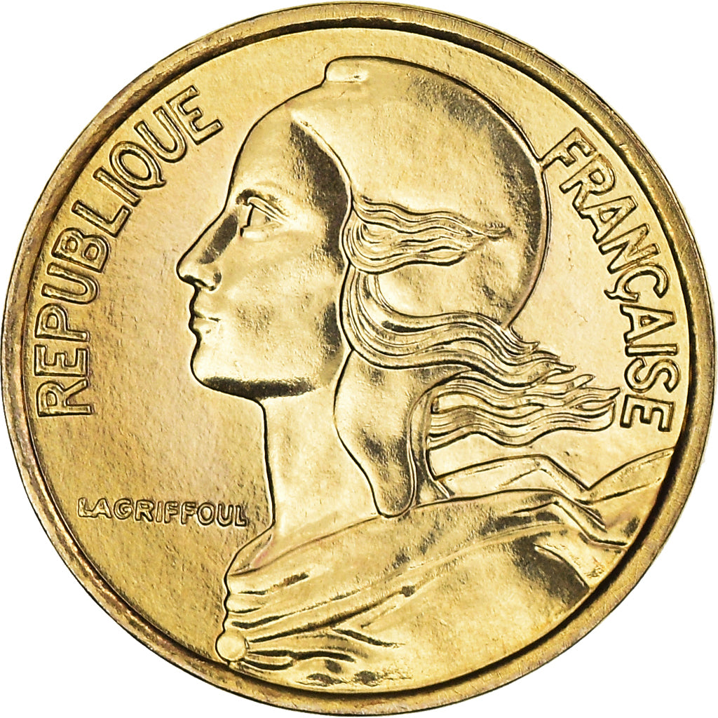 Coin, France, Marianne, 5 Centimes, 2001, Paris, BU, MS(65-70), Aluminum-Bronze