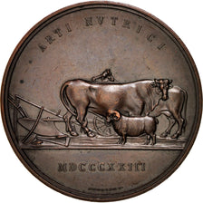 Austria, Vienna Agriculture Society, Medal, 1823, AU(50-53), Bronze, 56mm
