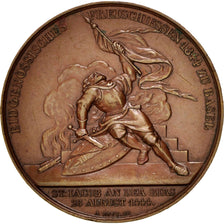 Allemagne, Medal, Politics, Society, War, 1844, SUP, Bronze