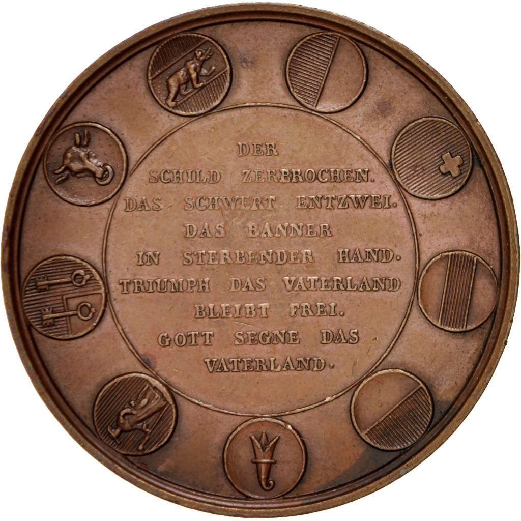 Allemagne, Medal, Politics, Society, War, 1844, SUP, Bronze
