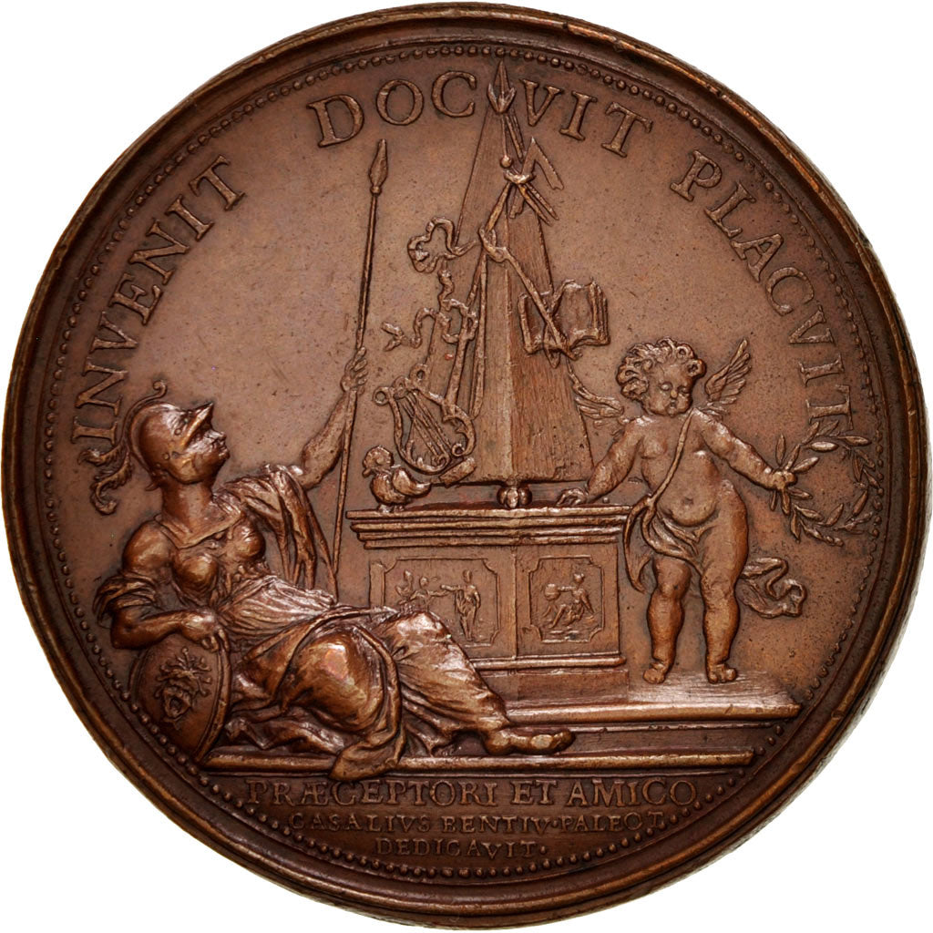 Italy, Bologna university, Medal, AU(55-58), Bronze, 55mm