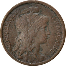 FRANCE, Dupuis, Centime, 1919, Paris, KM #840, EF(40-45), Bronze, 15, Gadoury...