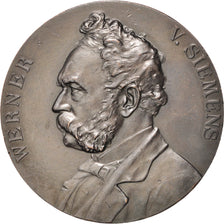 Germany, Siemens & Halske 50th anniversary, Medal, 1897, AU(55-58), Bronze, 49mm