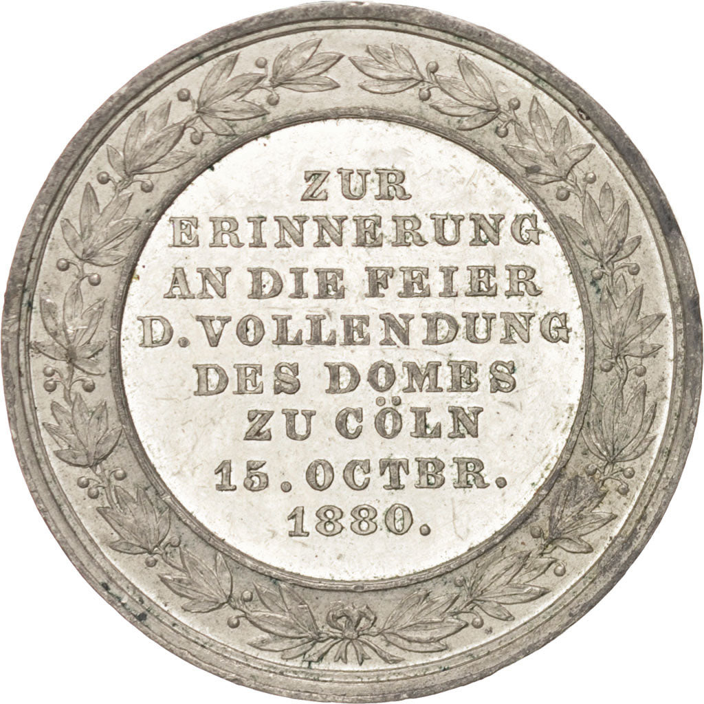 Niemcy, Medal, Religie i wierzenia, 1880, AU(55-58), Cyna