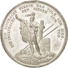 Germany, FIrst Parliament creation, Medal, 1848, AU(55-58), Tin, 40mm