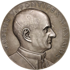 Vatican, Paul VI, Medal, MS(63), Bronze, 70mm