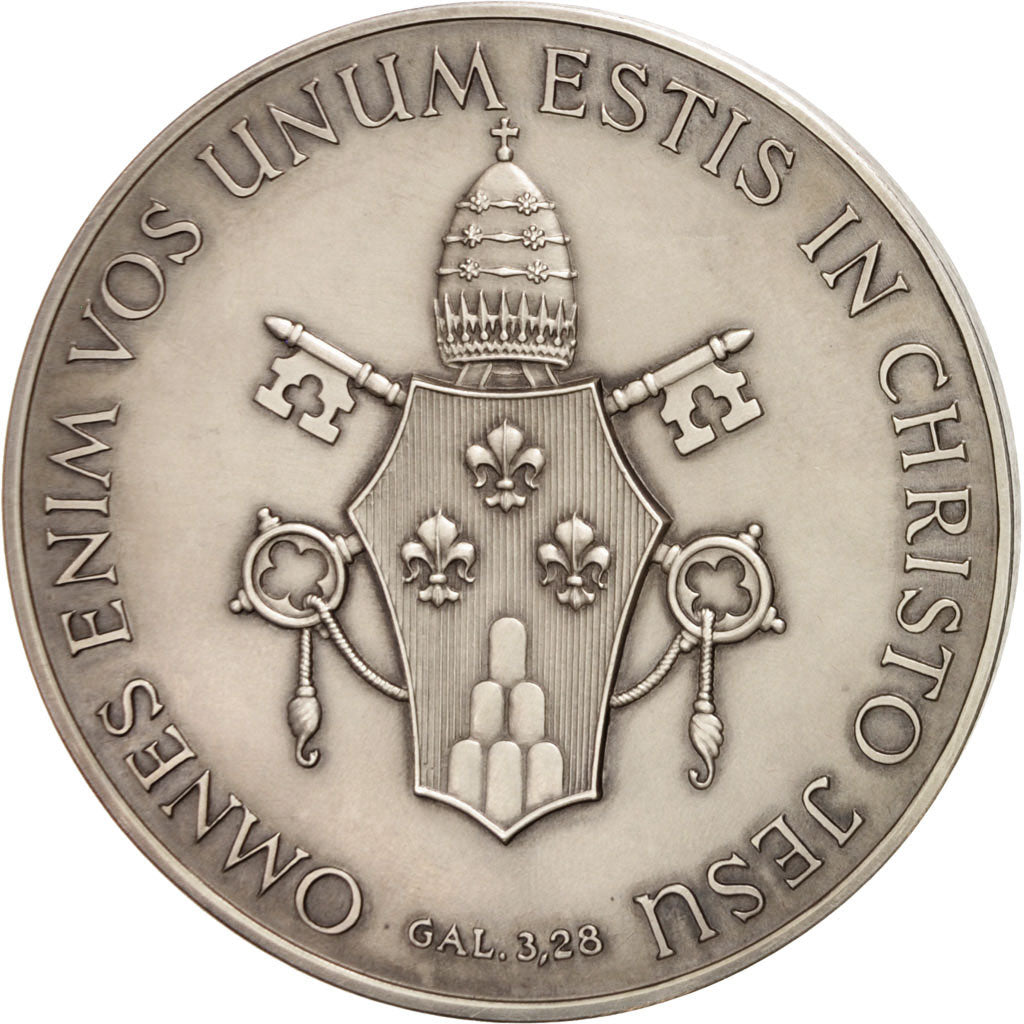 Vatican, Paul VI, Medal, MS(63), Bronze, 70mm