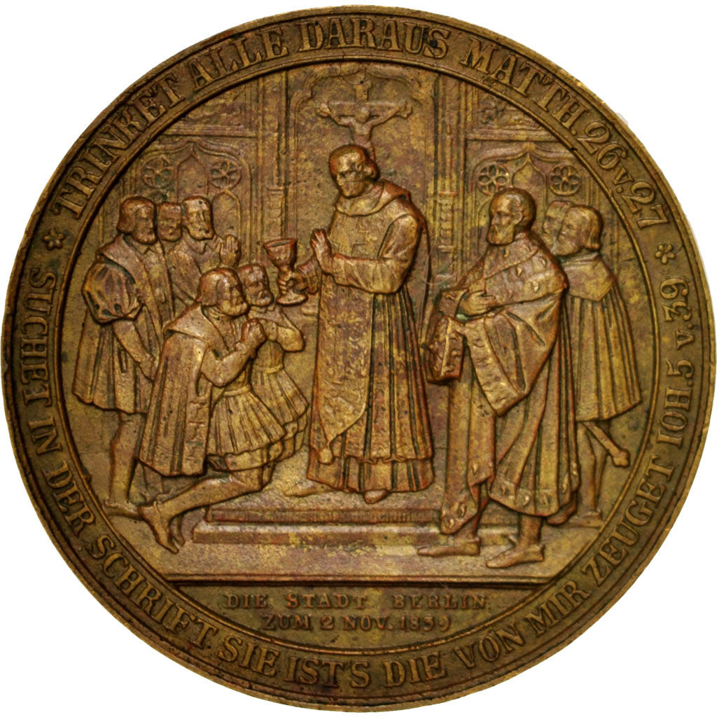 Germany, Medal, History, 1839, EF(40-45), Bronze