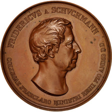 Germany, Frideric Schuckmann, Medal, 1829, AU(55-58), Bronze, 54