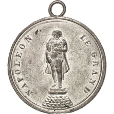 France, Napoléon, History, Medal, 1833, AU(55-58), Tin, 36mm
