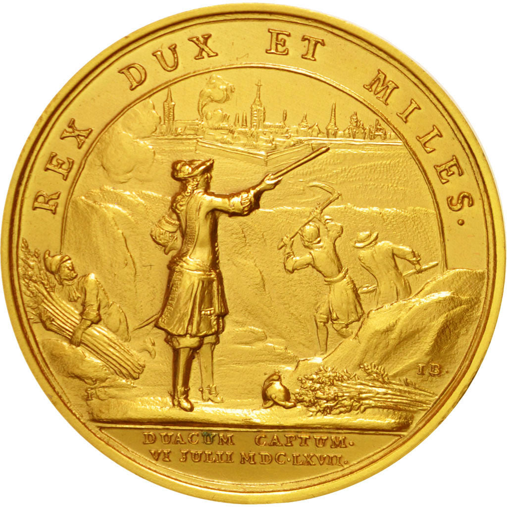 Francia, Medal, Louis XIV, History, 1967, Mauger, SPL, Bronzo