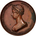 Francia, Medal, Louis XVIII, History, 1821, MBC+, Cobre