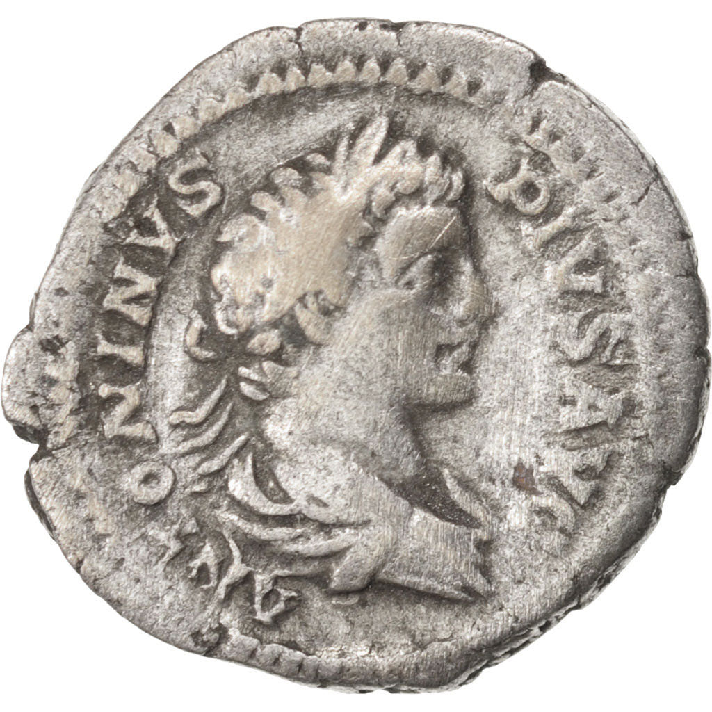 Caracalla, Denarius, 204, Roma, VF(30-35), Copper, RIC:144b