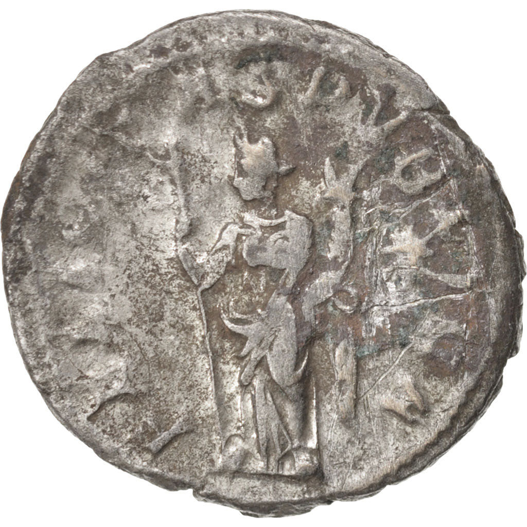 Coin, Trebonianus Gallus, Antoninianus, Roma, VF(30-35), Billon, RIC:34